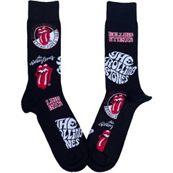 The Rolling Stones - Unisex Logos Ankle Socks