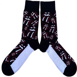 The Rolling Stones - Unisex Outline Tongues Ankle Socks