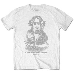 John Lennon - Unisex Peace T-Shirt