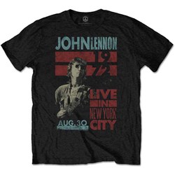 John Lennon - Unisex Live In Nyc T-Shirt