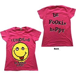 Yungblud - Womens Raver Smile T-Shirt