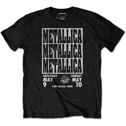 Metallica - Unisex Cow Palace T-Shirt