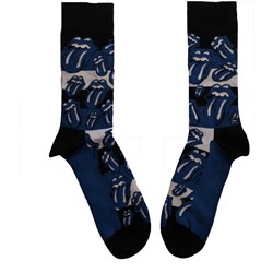 The Rolling Stones - Unisex Blue Tongues Ankle Socks