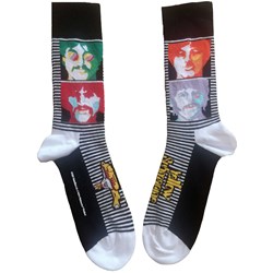 The Beatles - Unisex Yellow Submarine Sea Of Science Faces Colour Ankle Socks