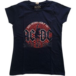 AC/DC - Womens Hard As Rock T-Shirt