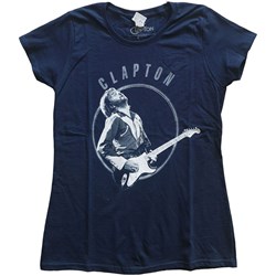 Eric Clapton - Womens Vintage Photo T-Shirt
