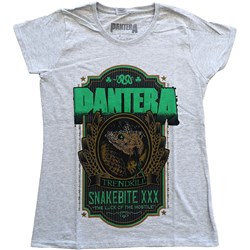 Pantera - Womens Snakebite Xxx Label T-Shirt
