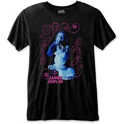 Janis Joplin - Unisex Floral Frame T-Shirt