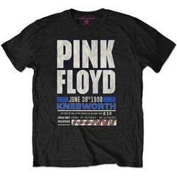 Pink Floyd - Unisex Knebworth '90 Red T-Shirt