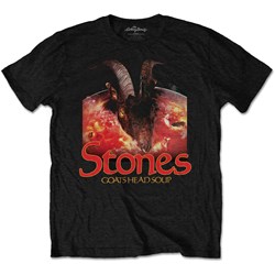 The Rolling Stones - Unisex Goats Head Soup With Logo T-Shirt