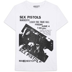 The Sex Pistols - Unisex Manchester Flyer T-Shirt