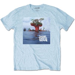 Gorillaz - Unisex Plastic Beach T-Shirt