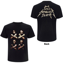 Metallica - Unisex Birth Death Crossed Arms T-Shirt