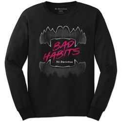 Ed Sheeran - Unisex Bad Habits Long Sleeve T-Shirt