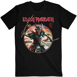 Iron Maiden - Unisex Senjutsu Eddie Warrior Circle T-Shirt