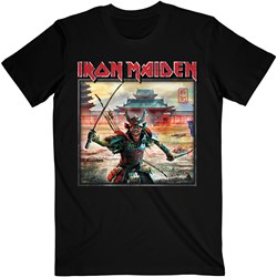 Iron Maiden - Unisex Senjutsu Album Palace Keyline Square T-Shirt