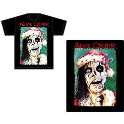 Alice Cooper - Unisex Xmas Card T-Shirt