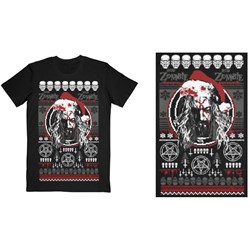 Rob Zombie - Unisex Bloody Santa T-Shirt
