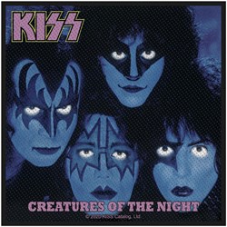 KISS - Unisex Creatures Of The Night Standard Patch
