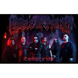 Cradle Of Filth - Unisex Existence Is Futile Textile Poster