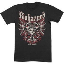 Biohazard - Unisex Crest T-Shirt