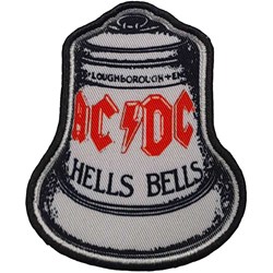 AC/DC - Unisex Hells Bells White Standard Patch