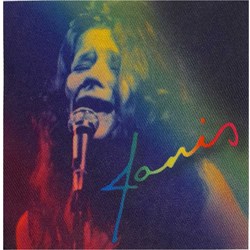 Janis Joplin - Unisex Rainbow Standard Patch