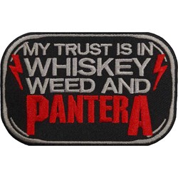 Pantera - Unisex Whiskey Standard Patch