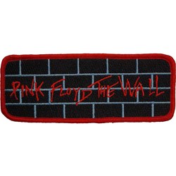 Pink Floyd - Unisex The Wall Red Standard Patch