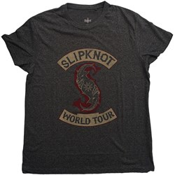 Slipknot - Unisex Patched-Up Vintage T-Shirt