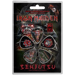Iron Maiden - Unisex Senjutsu Plectrum Pack
