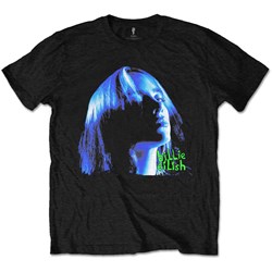 Billie Eilish - Unisex Neon Shadow Blue T-Shirt