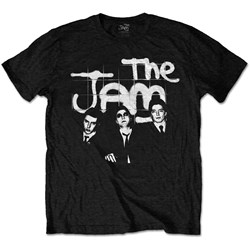 The Jam - Unisex B&W Group Shot T-Shirt