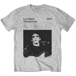 Lou Reed - Unisex Transformer Track List T-Shirt
