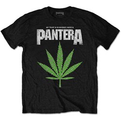 Pantera - Unisex Whiskey 'N Weed T-Shirt