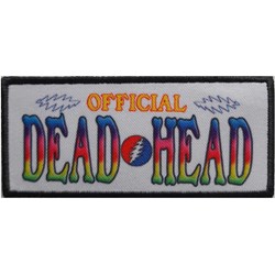 Grateful Dead - Unisex Official Dead Head Standard Patch