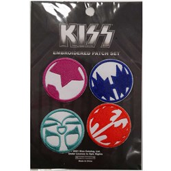 KISS - Unisex Mini Icons Patch Set