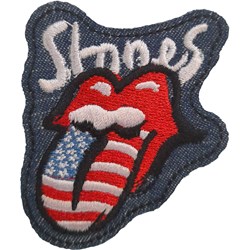 The Rolling Stones - Unisex Filter Flag Tongue Standard Patch
