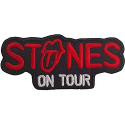 The Rolling Stones - Unisex On Tour Standard Patch