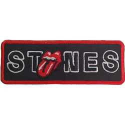 The Rolling Stones - Unisex Border No Filter Licks Standard Patch