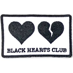 Yungblud - Unisex Black Hearts Club Standard Patch
