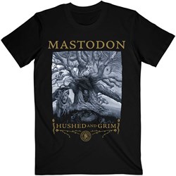 Mastodon - Unisex Hushed & Grim Cover T-Shirt
