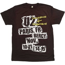 U2 - Unisex I+E Paris Event 2015 T-Shirt