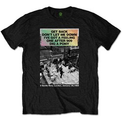 The Beatles - Unisex Rooftop Songs Gradient T-Shirt