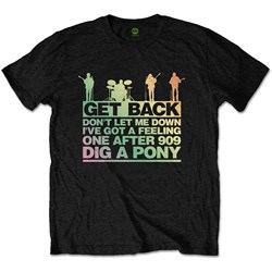 The Beatles - Unisex Get Back Gradient T-Shirt