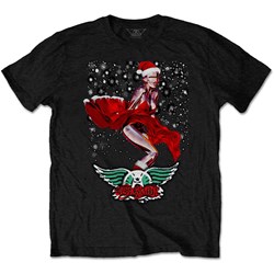 Aerosmith - Unisex Robo Santa T-Shirt