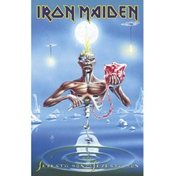 Iron Maiden - Unisex Seventh Son Textile Poster
