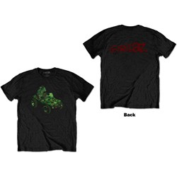 Gorillaz - Unisex Group Green Geep T-Shirt