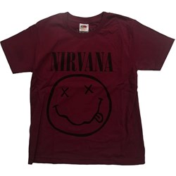 Nirvana - Kids Grey Smiley T-Shirt