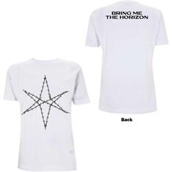Bring Me The Horizon - Unisex Barbed Wire T-Shirt